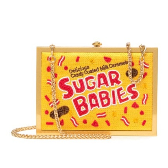 SOLD-Alice+Olivia Darla Sugar Babies Clutch - Picture 1 of 5